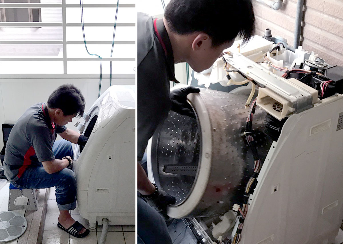 滾筒式有烘衣功能